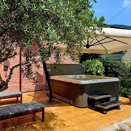 La Casa Rosa Di Segusino With Spa Jacuzzi In Garden Sequsino ภายนอก รูปภาพ