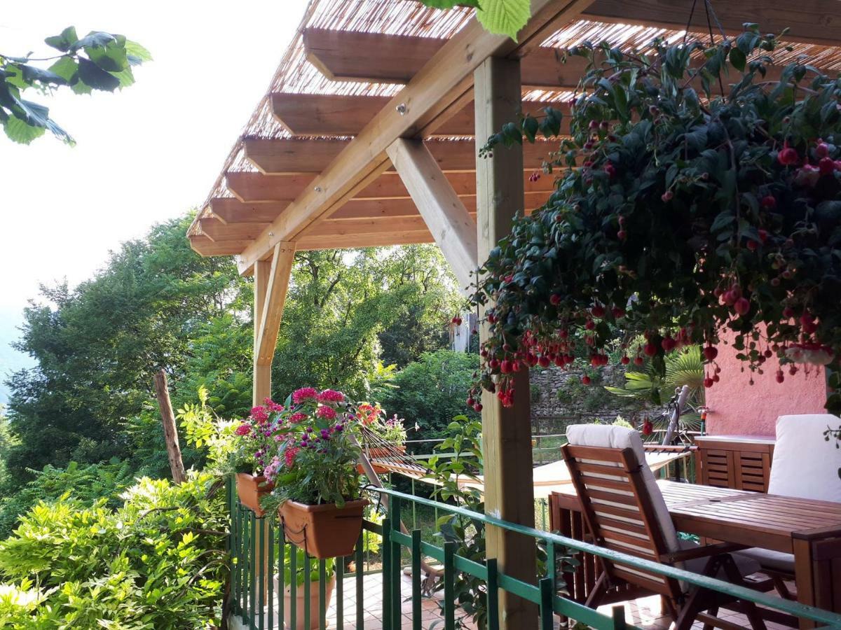 La Casa Rosa Di Segusino With Spa Jacuzzi In Garden Sequsino ภายนอก รูปภาพ